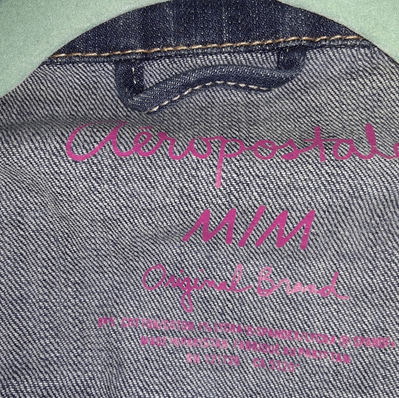 Womens size medium Aeropostal jean jacket - Picture 3 of 3